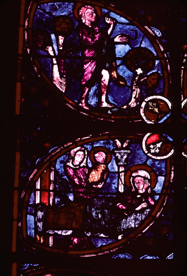 Apse, Joan of Arc Chapel, window 3, section 8