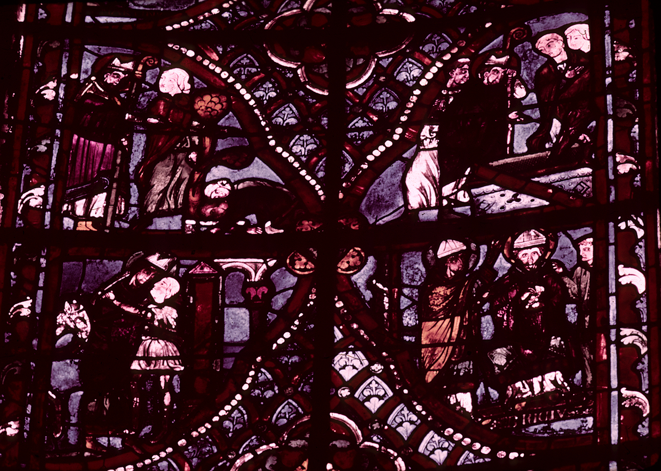 Apse,  Lady of Lourdes Chapel, window 17, section 11
