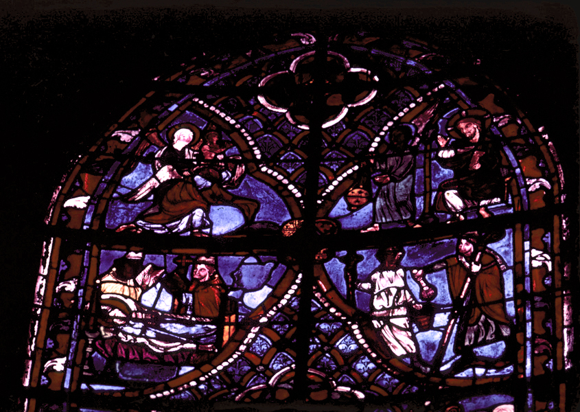 Apse, Lady of Lourdes Chapel, window 17, section 12