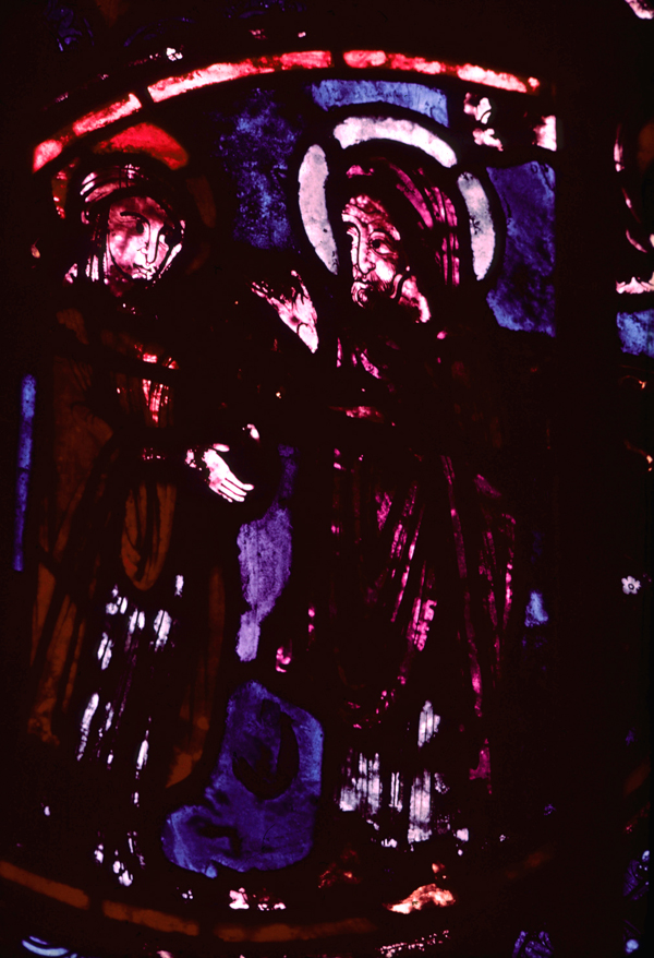 Apse, Joan of Arc Chapel, window 3, section 1
