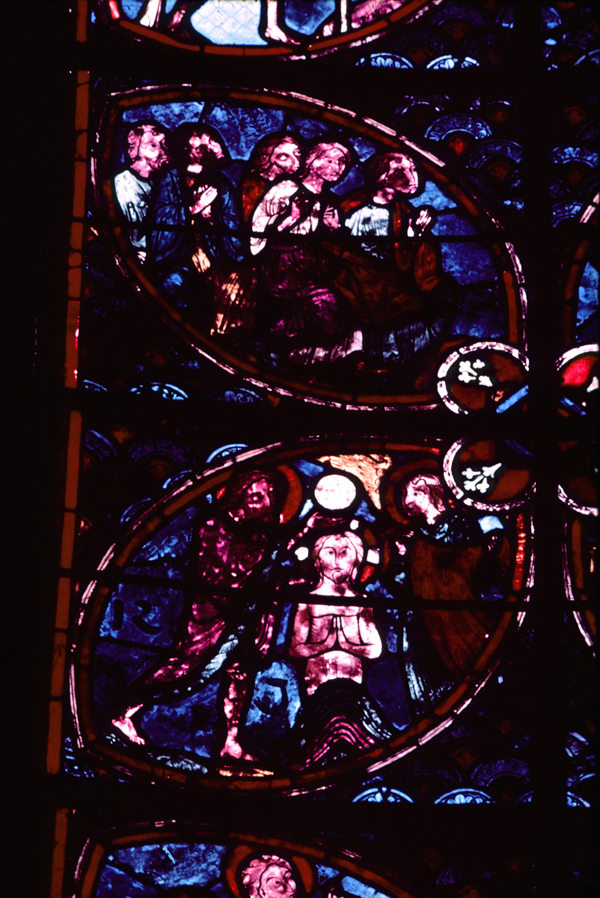 Apse, Joan of Arc Chapel, window 3, section 9