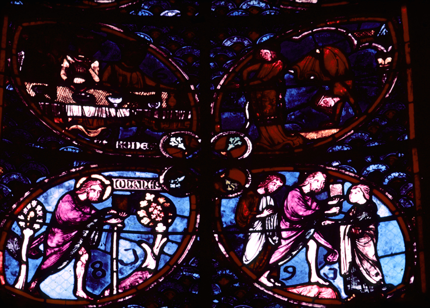 Apse, Joan of Arc Chapel, window 3, section 10