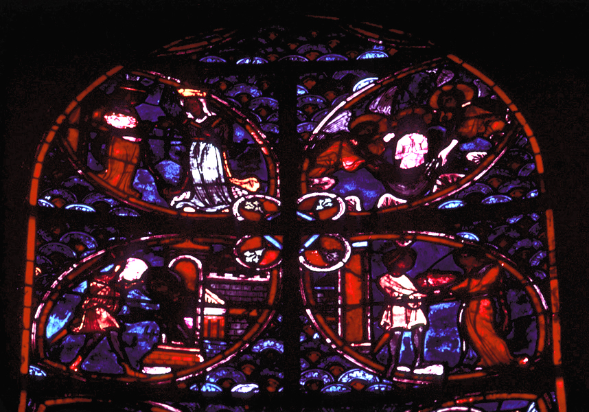 Apse, Joan of Arc Chapel, window 3, section 11