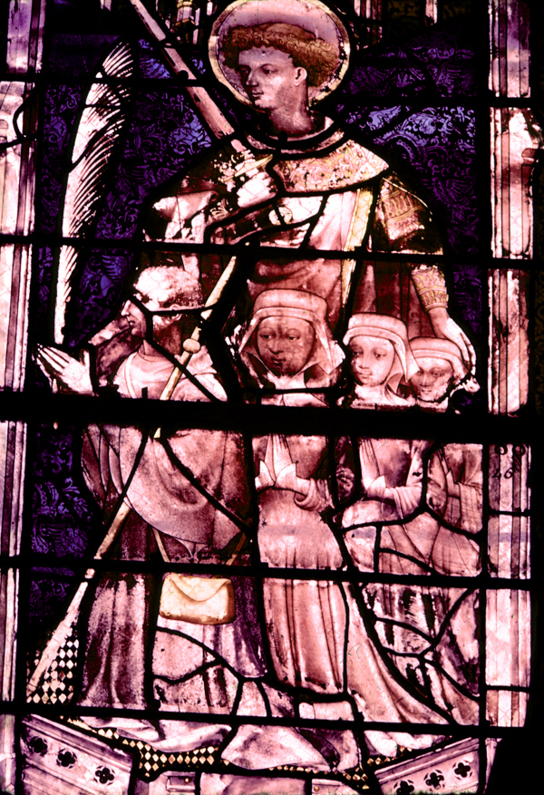 Nave, chapel, window 3, section 1