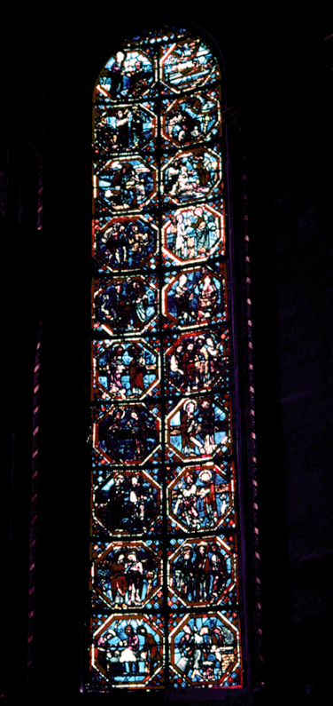 Apse, Joan of Arc Chapel, window 2, full