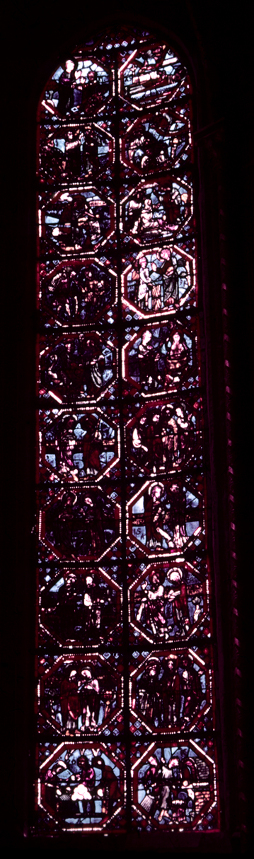 Apse, Joan of Arc Chapel,  window 2, full