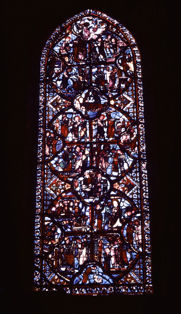 Apse, outer ambulatory, window 5, full