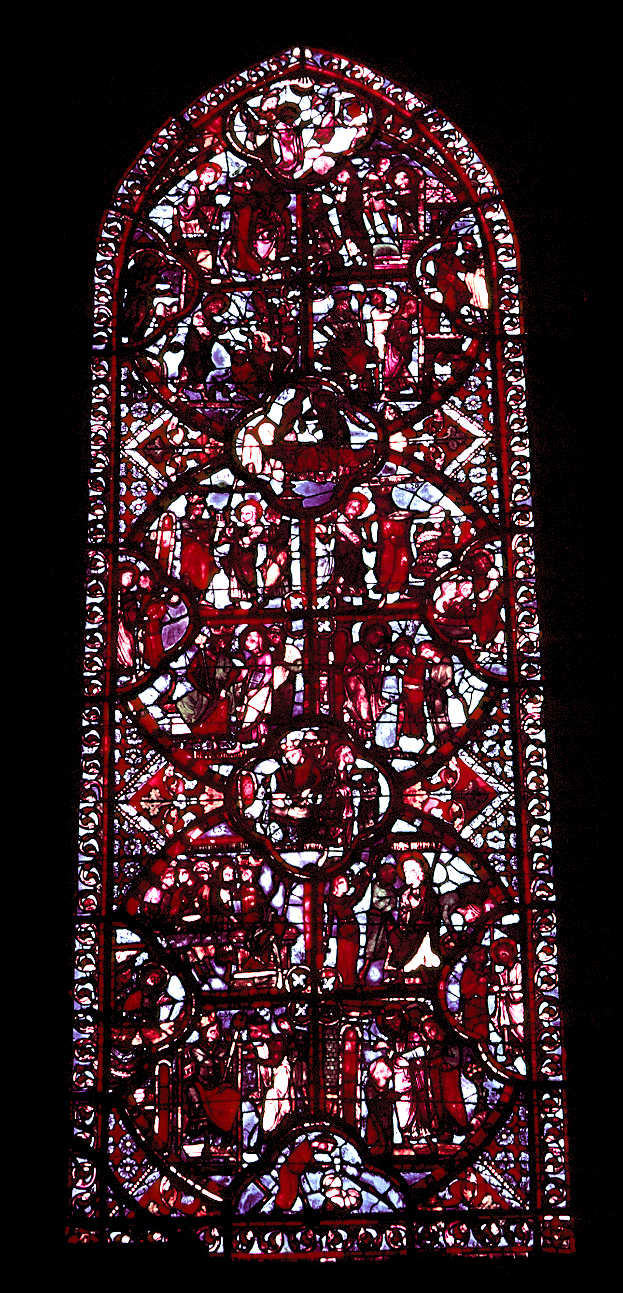 Apse, outer ambulatory, window 5, full