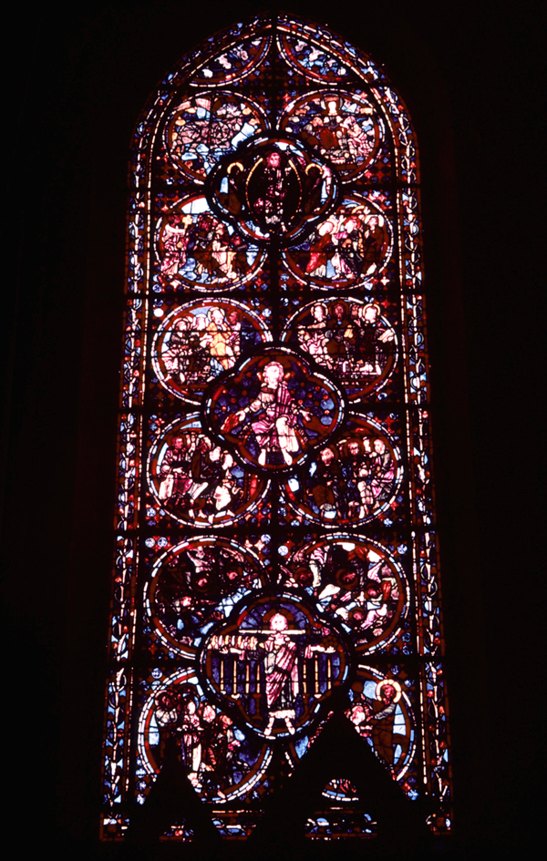 Apse, outer ambulatory, window 6, full
