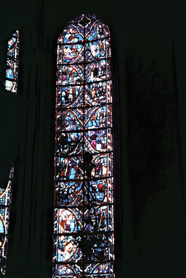 Apse, Lady of Lourdes Chapel, window 17, full
