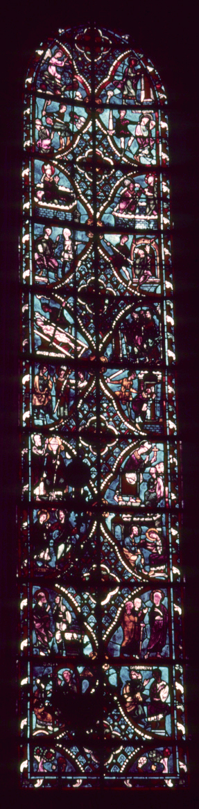 Apse, Lady of Lourdes Chapel, window 19, full