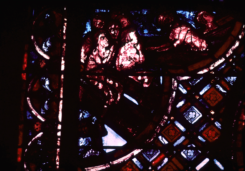 Apse, outer ambulatory, window 11, section 4