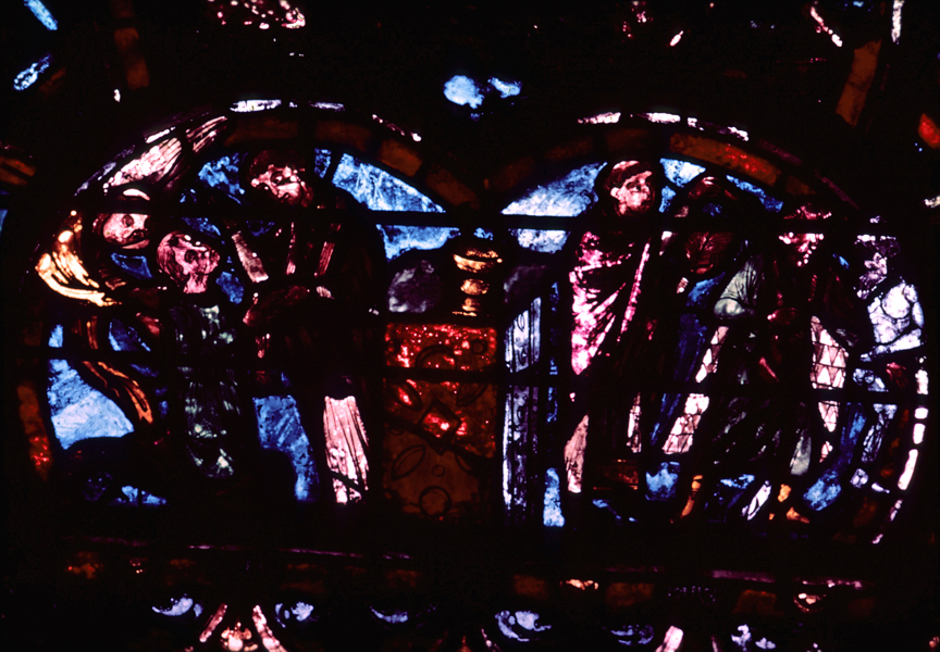 Apse, outer ambulatory, window 11, section 2