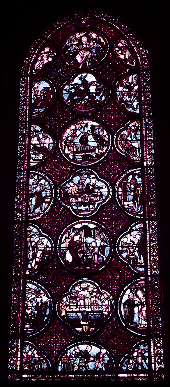 Apse,outer ambulatory,  window 25, full
