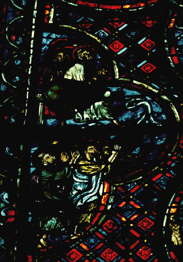 Apse, outer ambulatory, window 11, section 11
