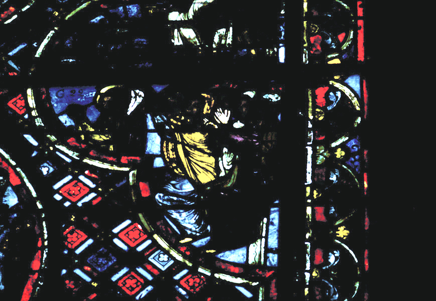 Apse, outer ambulatory, window 11, section 12