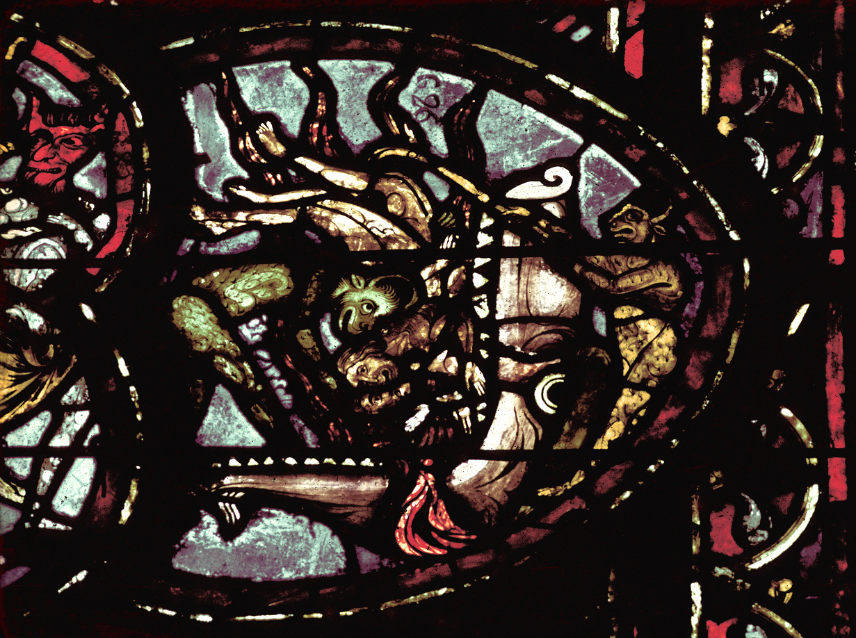 Apse, outer ambulatory, window 11, section 14-15