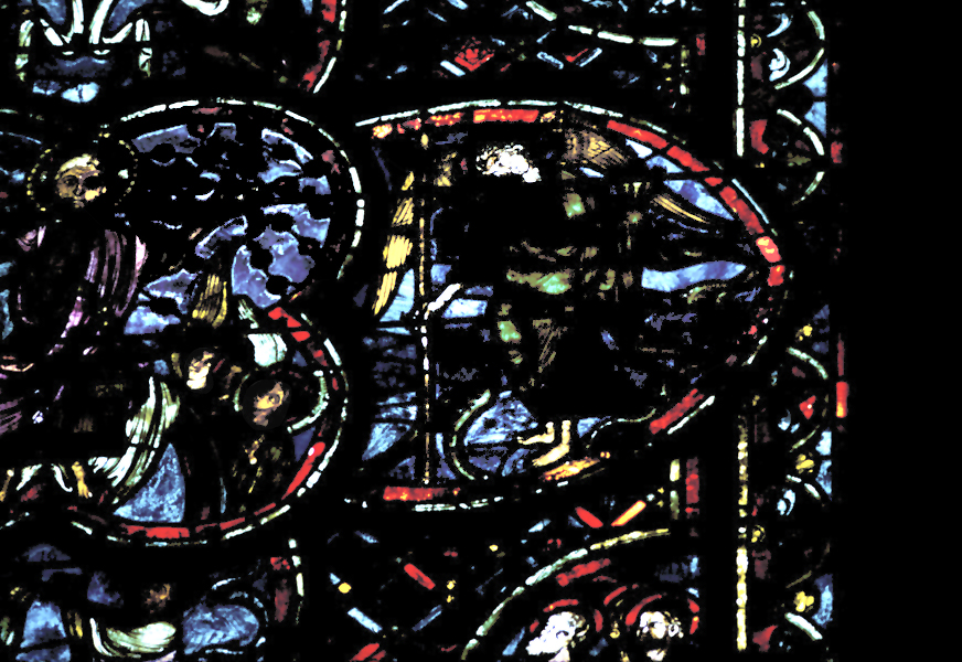 Apse, outer ambulatory, window 11, section 16