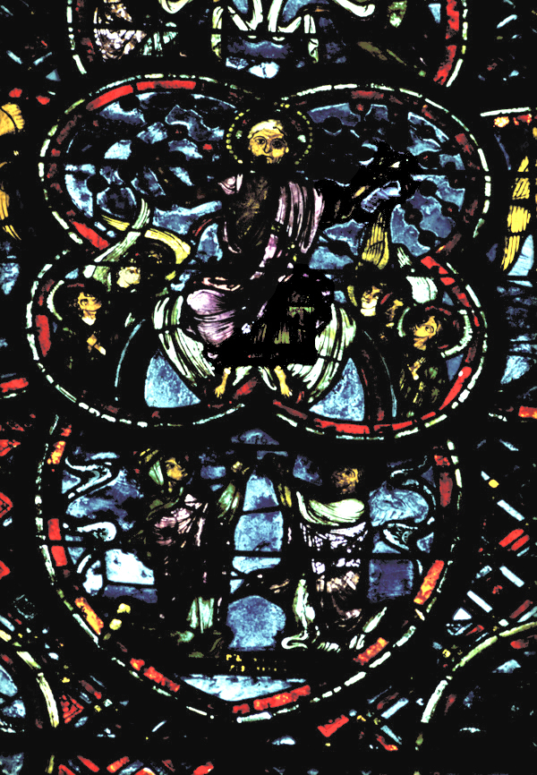 Apse, outer ambulatory, window 11, section 17