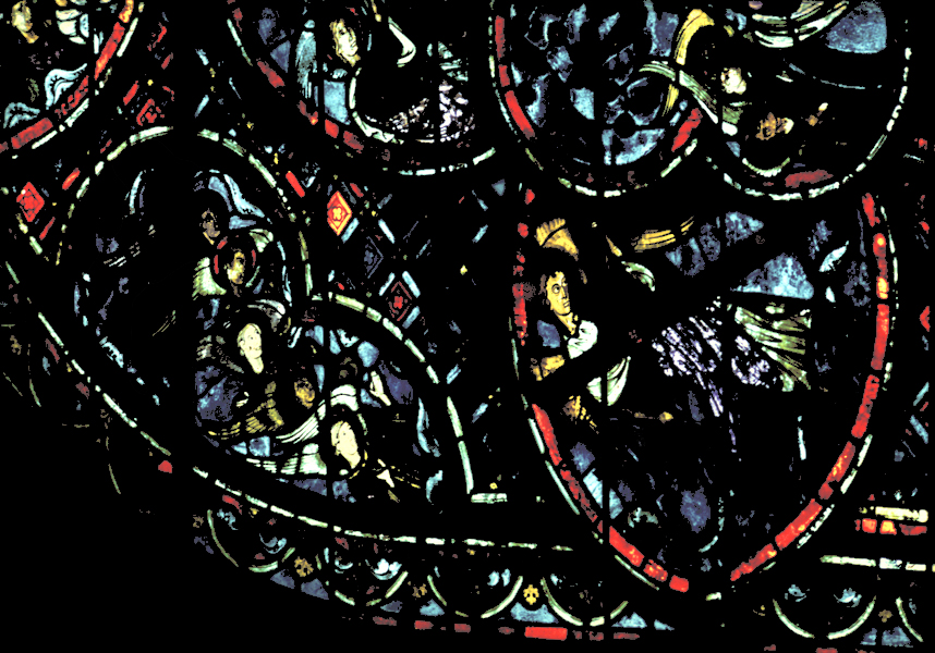 Apse, outer ambulatory, window 11, section 18