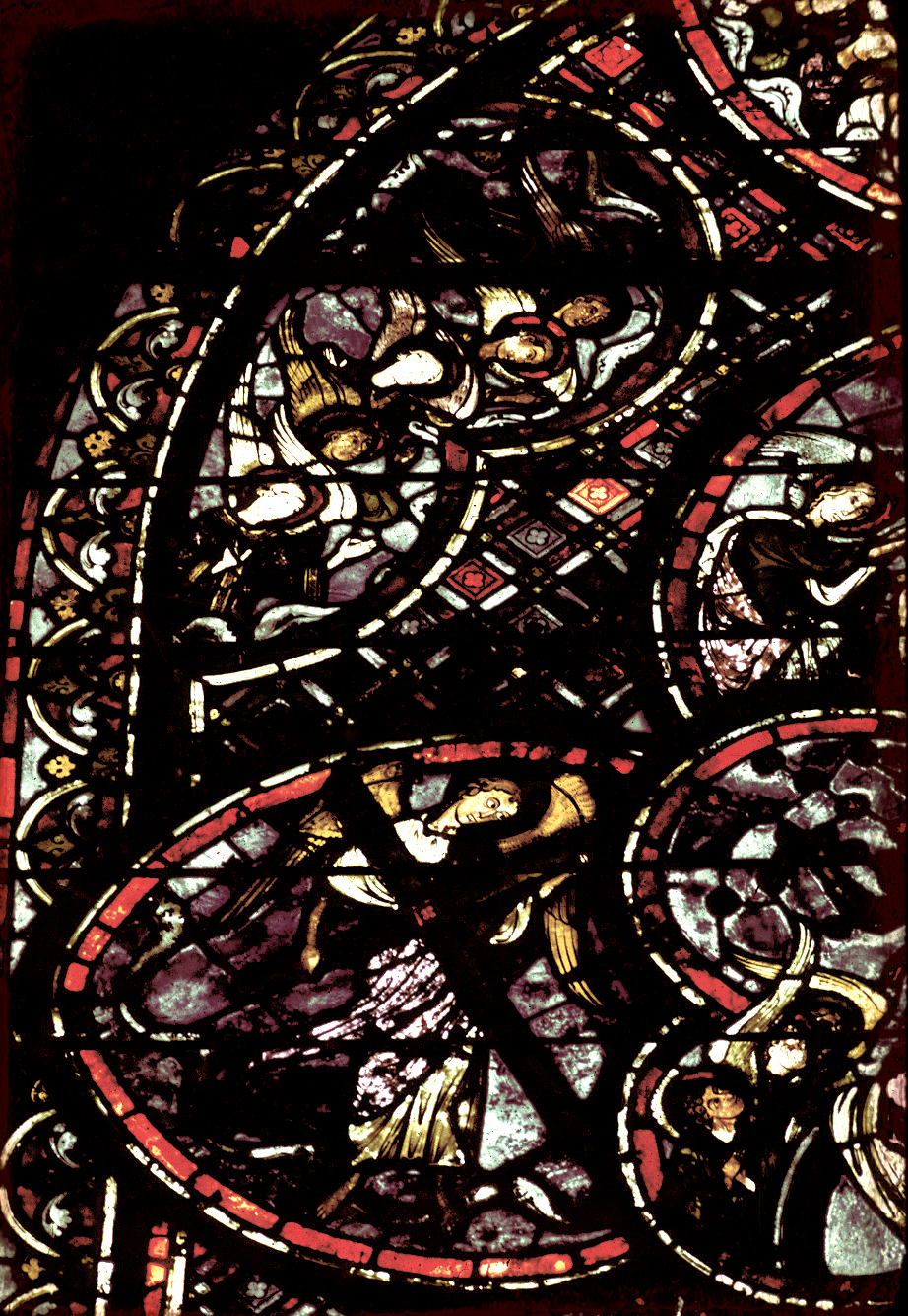 Apse, outer ambulatory, window 11, section 18