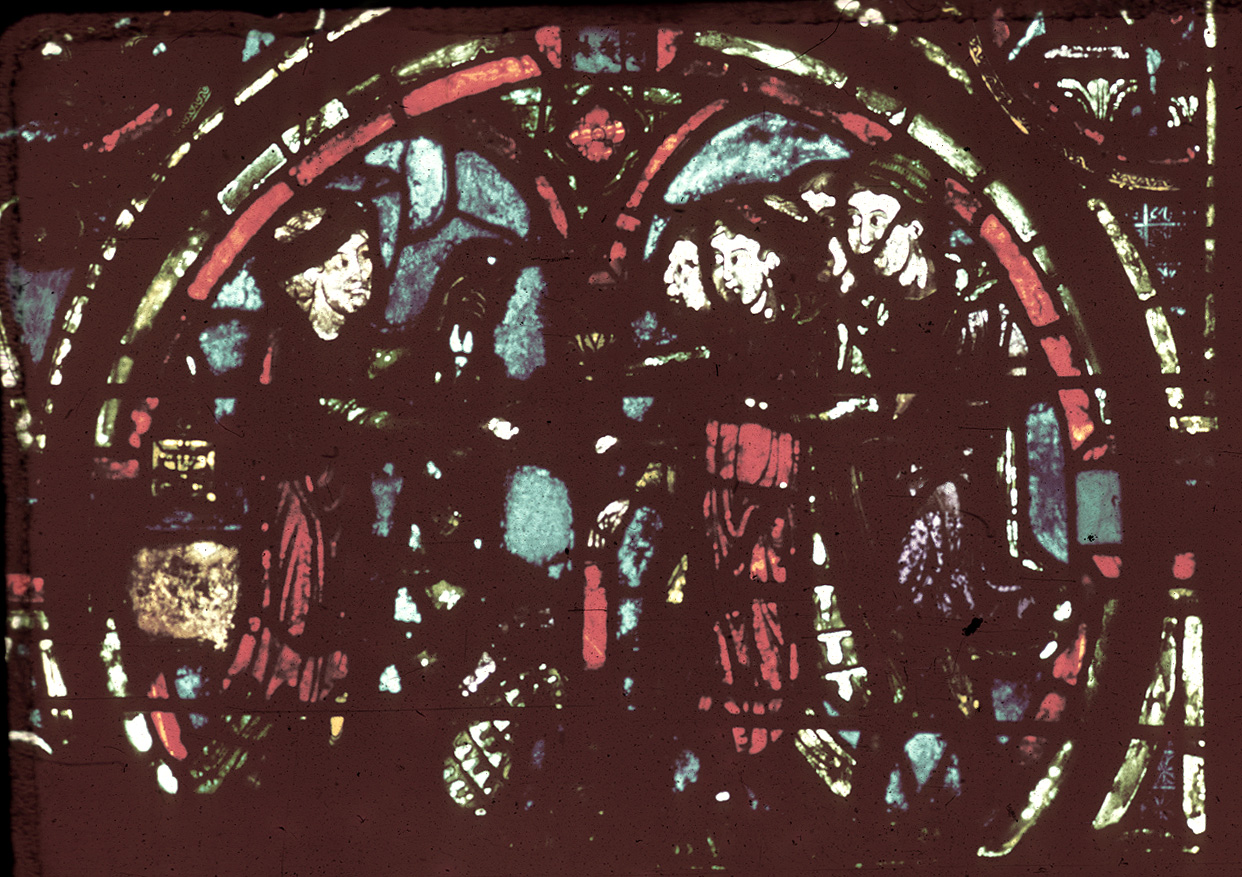 Apse, outer ambulatory, window 10, section 4