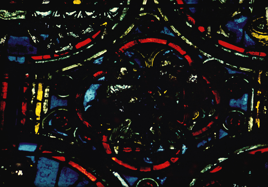 Apse, outer ambulatory, window 10, section 9