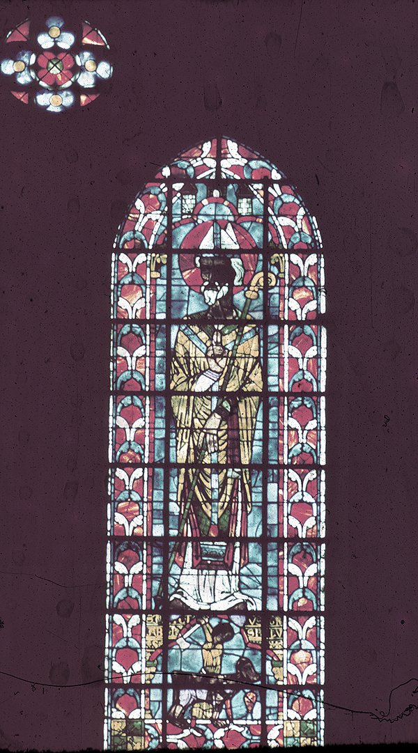 Apse, inner ambulatory,  window 3Y, section B (triforium, low)