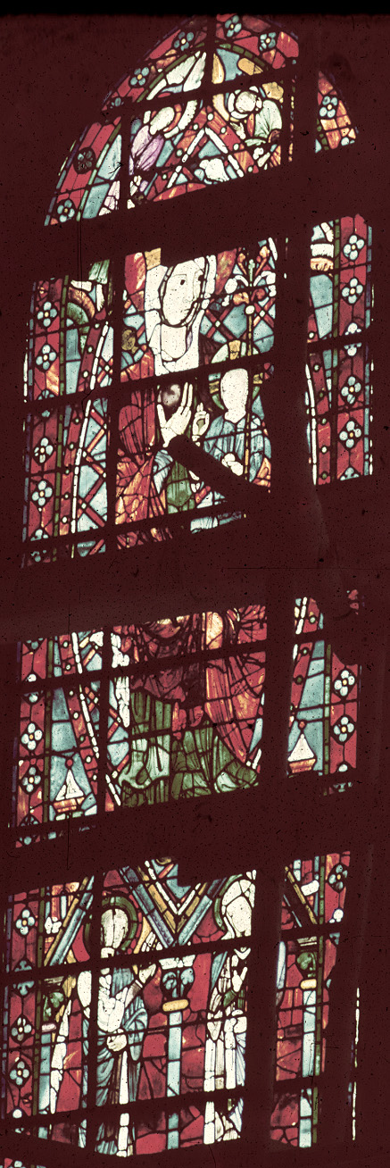 Apse, inner ambulatory,  window 1Y, section A (triforium, low)