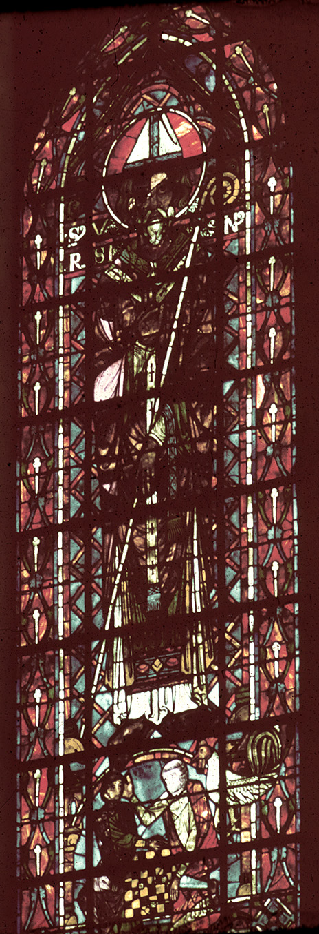 Apse, inner ambulatory,  window 1Z, section A (triforium, low)