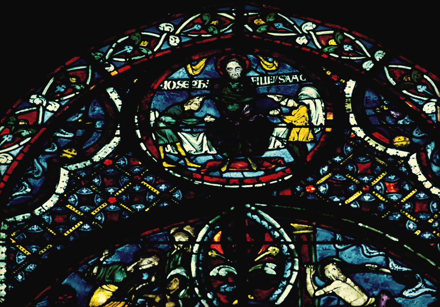 Apse, outer ambulatory, window 15, section 15