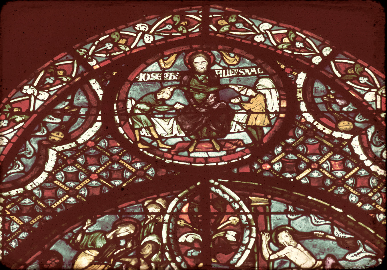 Apse, outer ambulatory, window 15, section 15