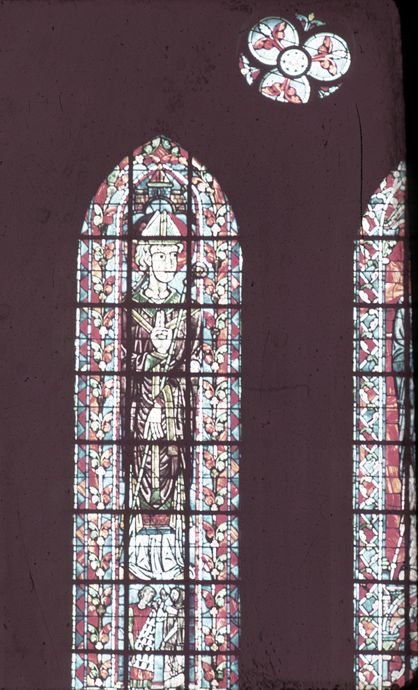 Apse, inner ambulatory, window 4Y, section A (triforium, low)