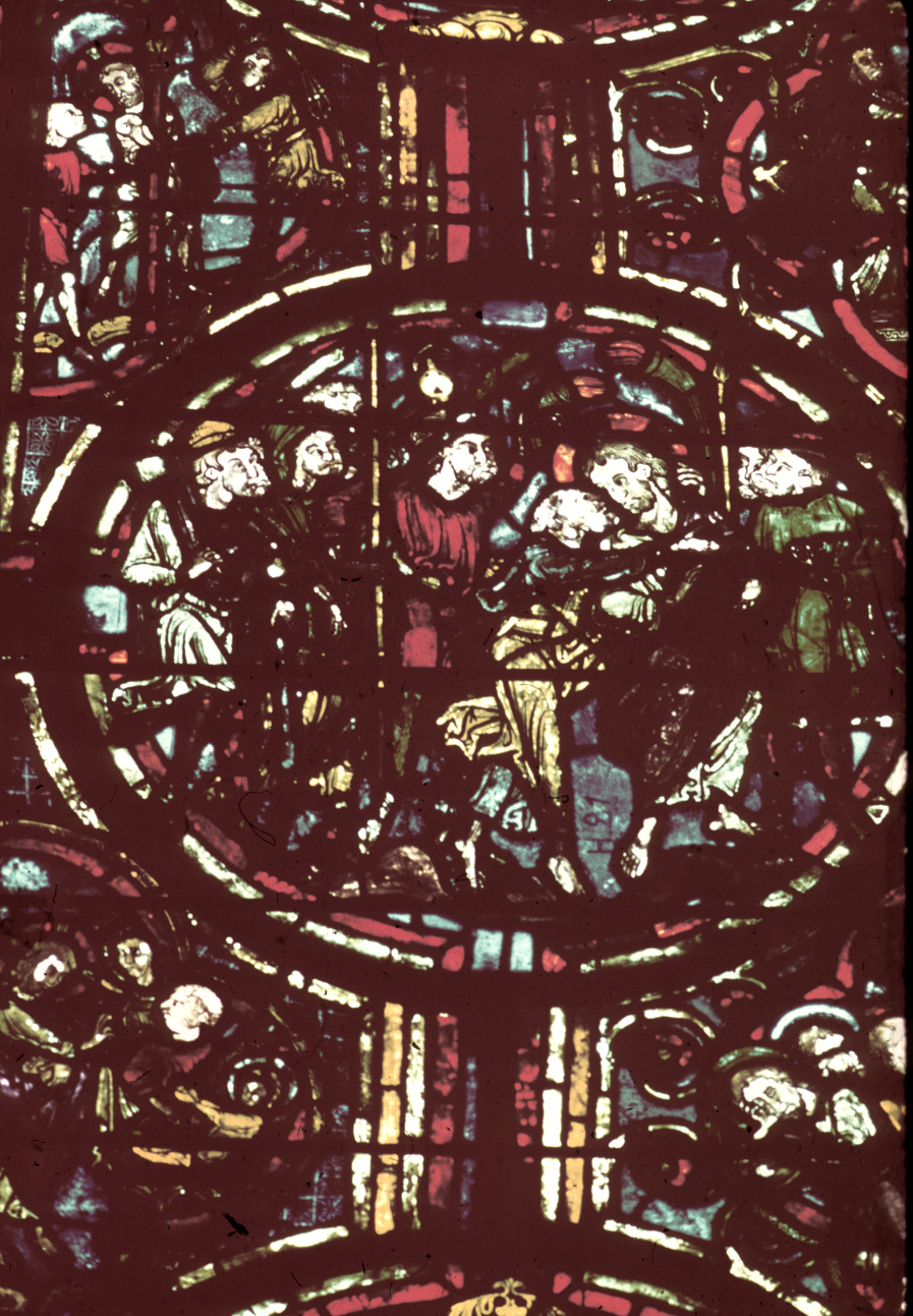 Apse, outer ambulatory, window 10, section 14