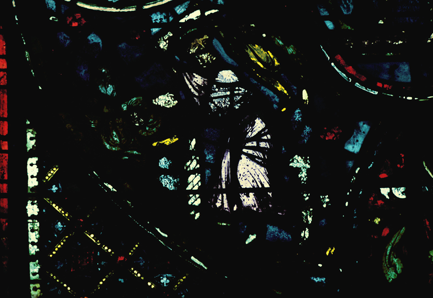 Apse, outer ambulatory, window 15, section 4