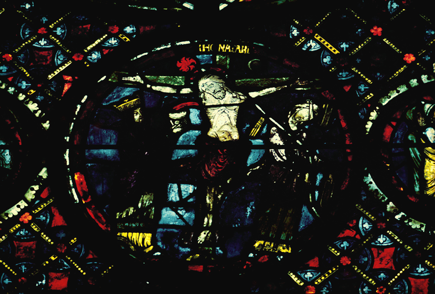 Apse, outer ambulatory, window 15, section 9