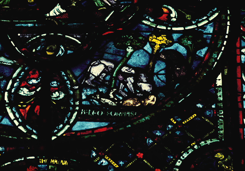 Apse, outer ambulatorywindow 15, section 12
