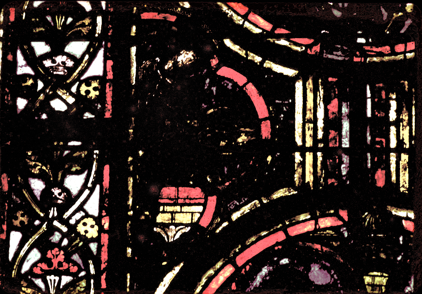 Apse, outer ambulatory, window 10, section 10
