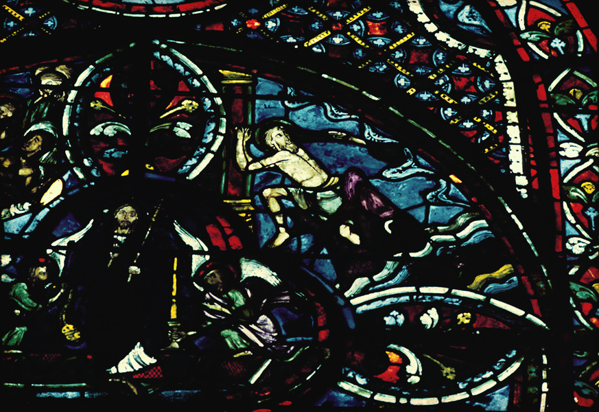 Apse, outer ambulatory, window 15, section 13