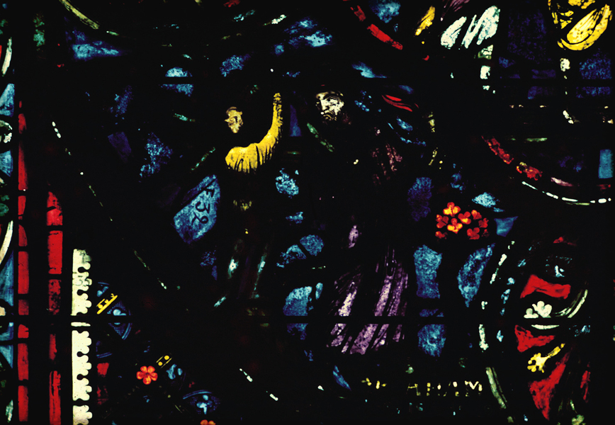 Apse, outer ambulatory, window 15, section 7