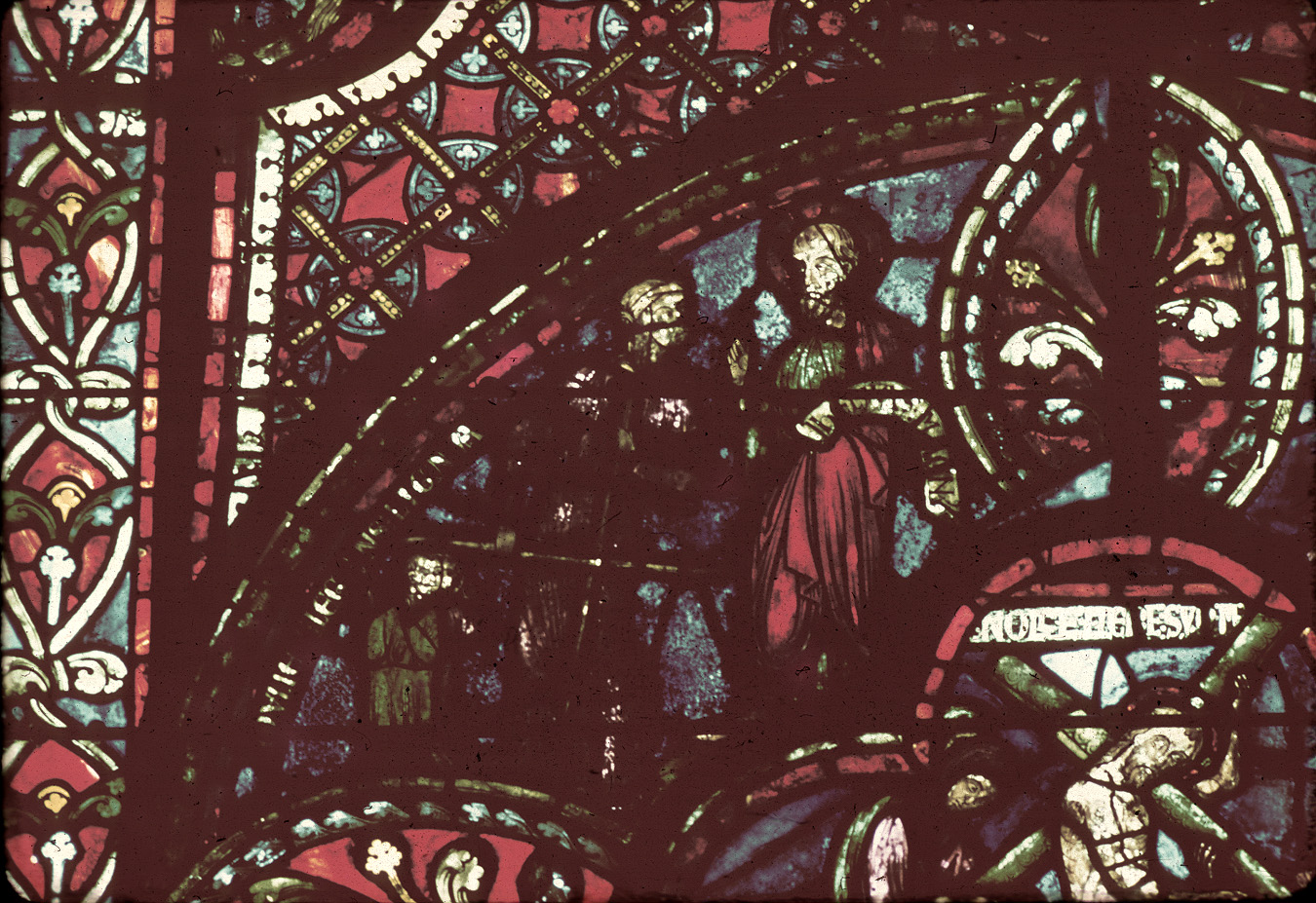 Apse, outer ambulatory, window 15, section 6