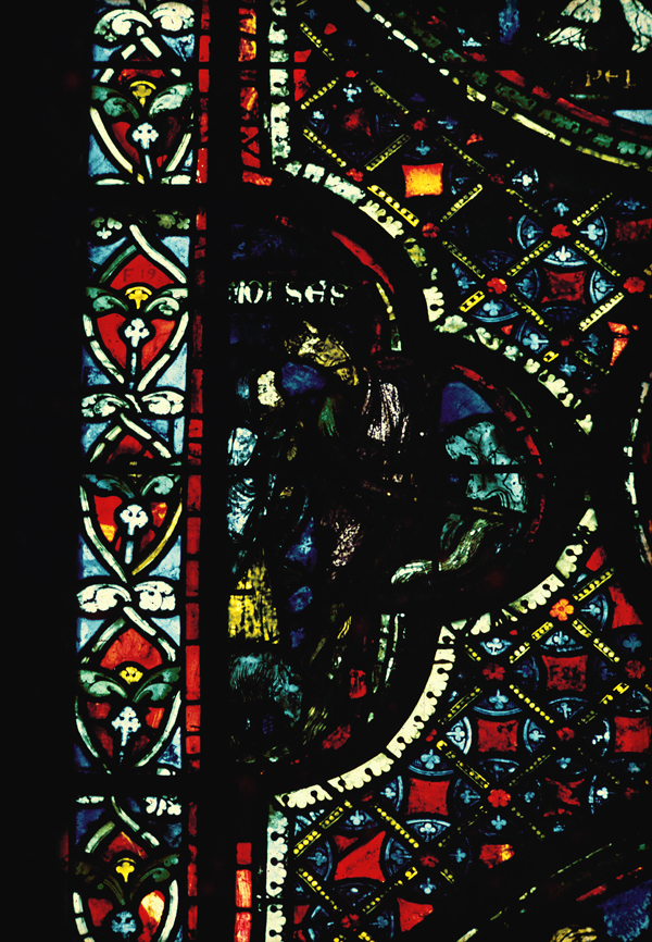 Apse, outer ambulatory, window 15, section 10