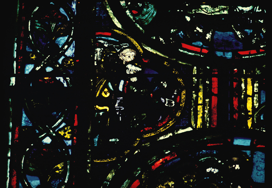 Apse, outer ambulatory, window 10, section 11