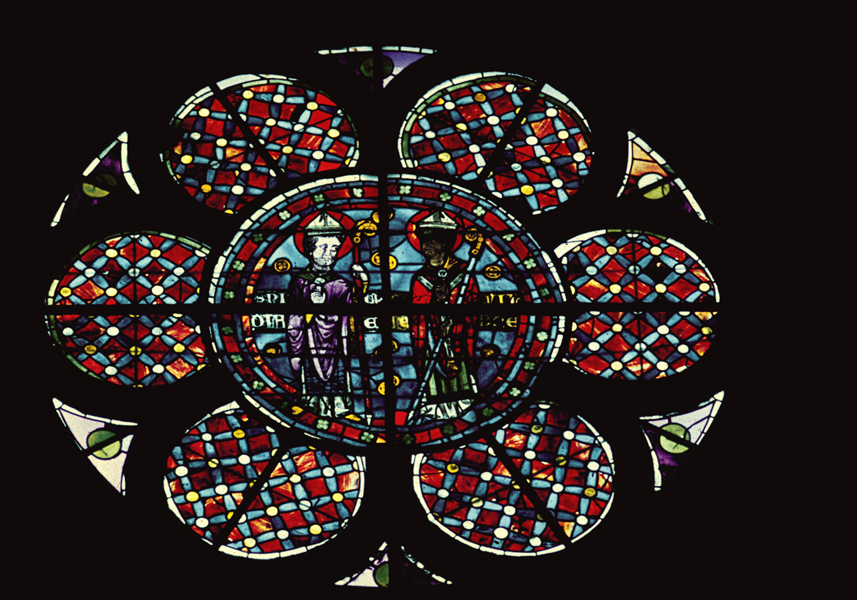 Nave clerestory 13x, rose, high