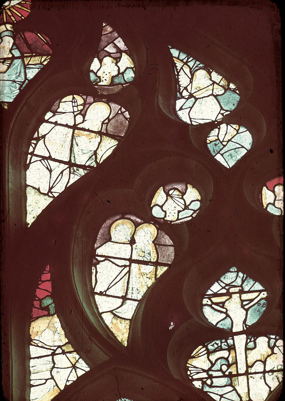 Nave, wall north, chapel, tracery, window 9A
