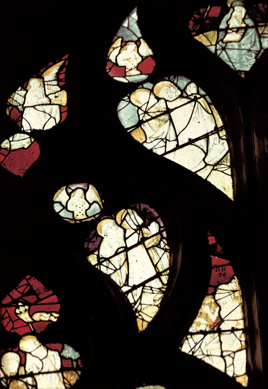 Nave, wall north, chapel, tracery, window 9A