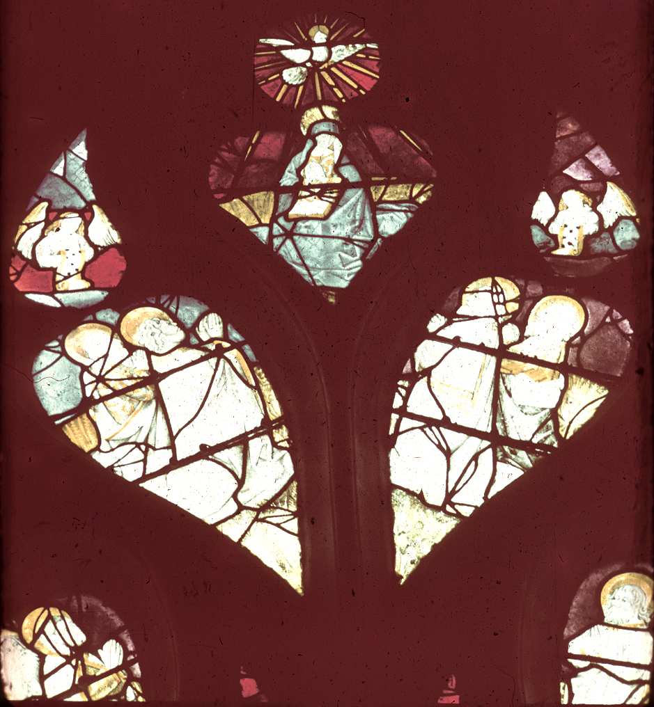 Nave, wall north, chapel, window 9A, tracery