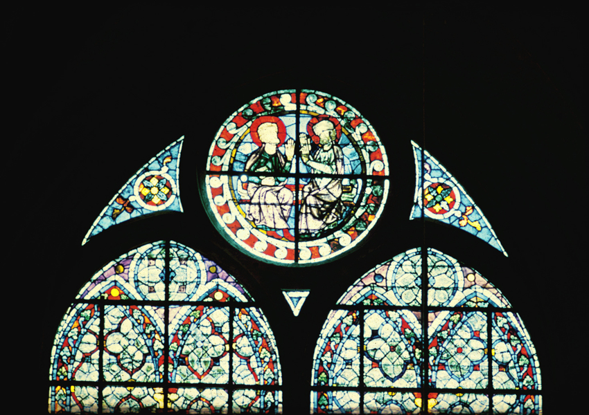 Nave, wall, south, window 13z, rose