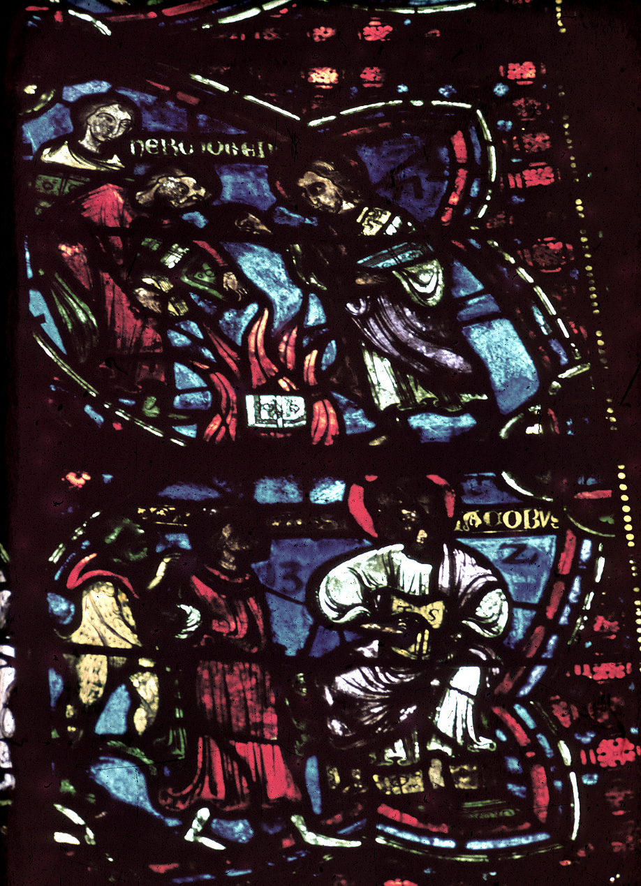 Apse, Joan of Arc Chapel, window 4, section 15-16
