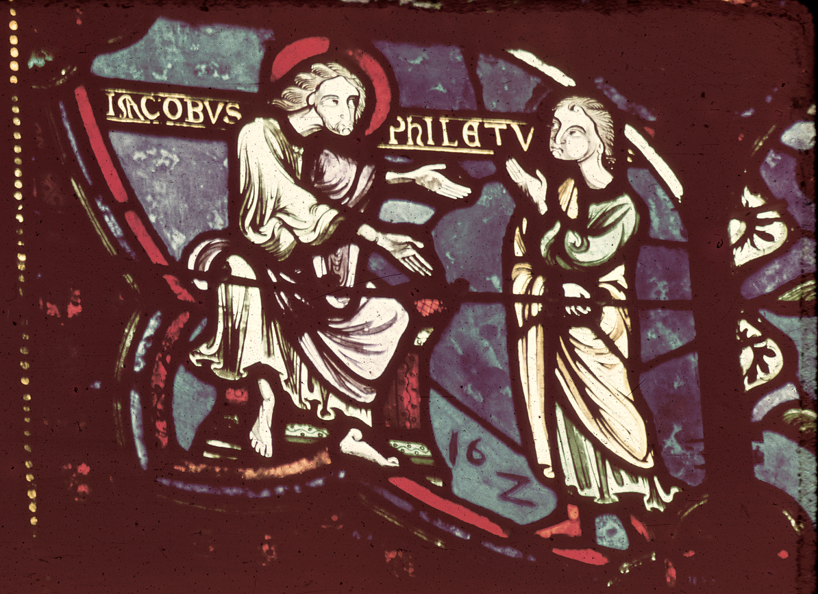 Apse, Joan of Arc Chapel, window 4, section 3